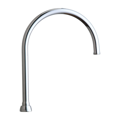 Rigid/Swing Gooseneck Spout - Brass - for Most Faucet