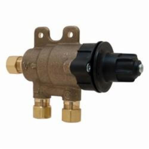 3/8" Thermostatic Mixing Valve - Brass - Compression