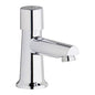 Single Supply Metering Sink Faucet - 4" - Deck Mount