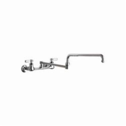 Hot and Cold Water Sink Faucet - 23-3/4" - Wall Mount