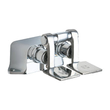 Hot and Cold Water Pedal Box with Short Pedal - 625-SLOABCP