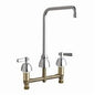 Concealed Kitchen Sink Faucet - 11-7/8" H - Deck Mount