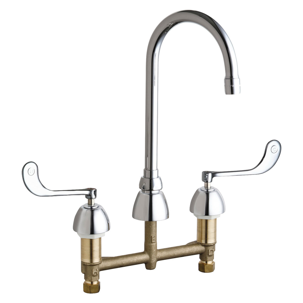 Concealed Kitchen Sink Faucet - Deck Mount - 1.5 GPM