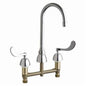 Concealed Kitchen Sink Faucet - 11-5/8" H - Deck Mount