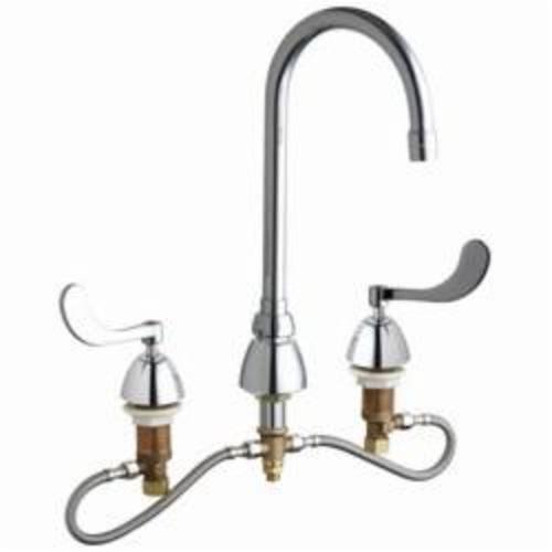 Concealed Kitchen Sink Faucet - 6 to 26" Center - Deck Mount
