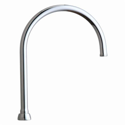 Rigid/Swing Gooseneck Spout - Brass - for Most Faucet