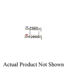 ComfortPro® Systems AquaHeat 201501 ProMix 201500 10-Port Flow Balancing Manifold Kit, Stainless Steel