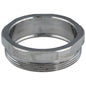 Commercial 060094A Hex Coupling Ring, Polished Chrome, Import