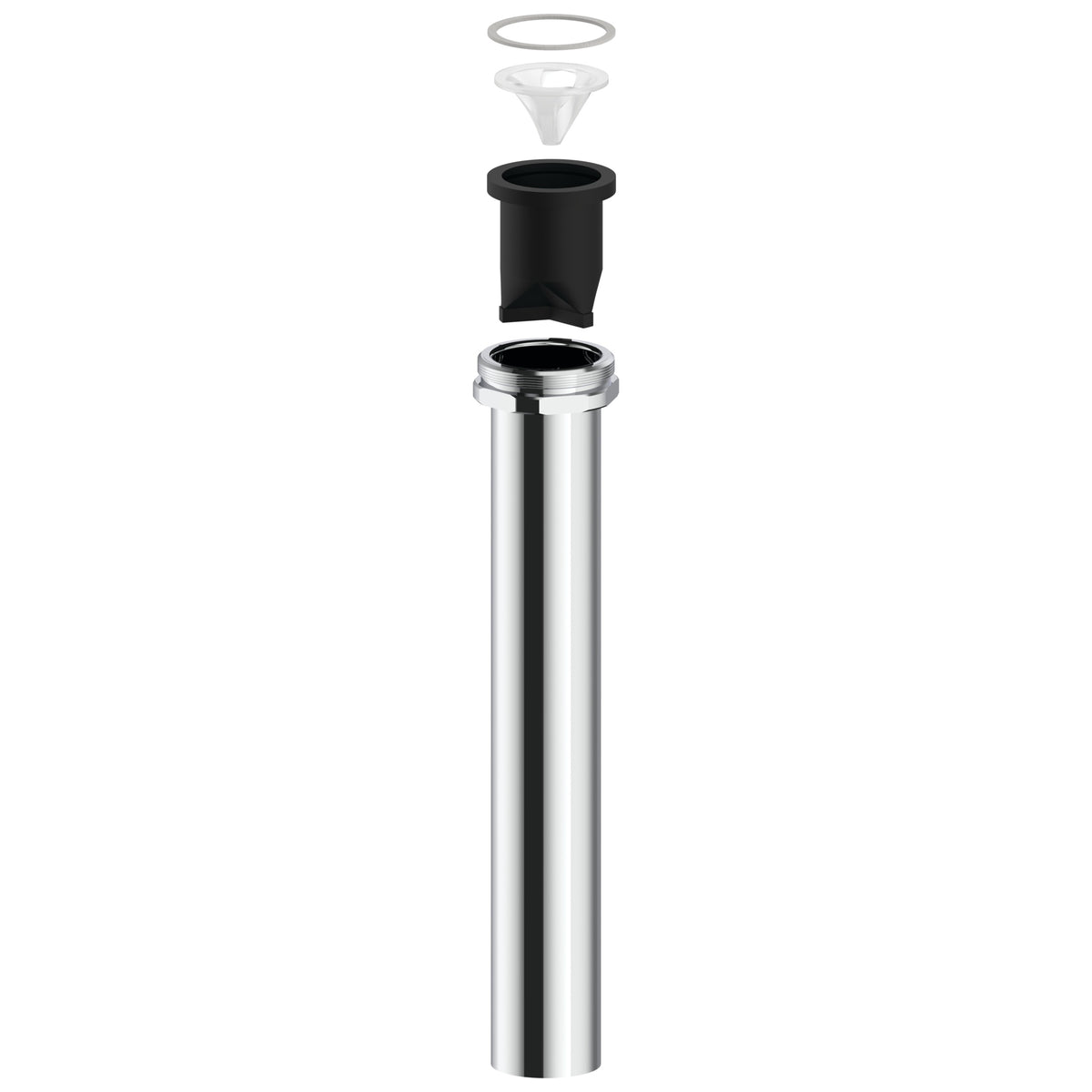 Commercial 060782A Side Outlet Tee Tube Kit, For Use With 81T201 Electronic Exposed Flush Valve, 2-1/2 x 10 in, Import