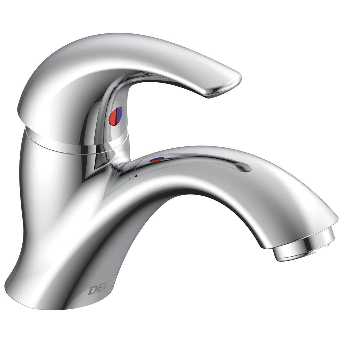 Commercial 22C601 Lavatory Faucet, TECK®, Commercial, 1.5 gpm Flow Rate, 2-3/4 in H Spout, 1 Handles, 1 Faucet Holes, Polished Chrome, Function: Traditional