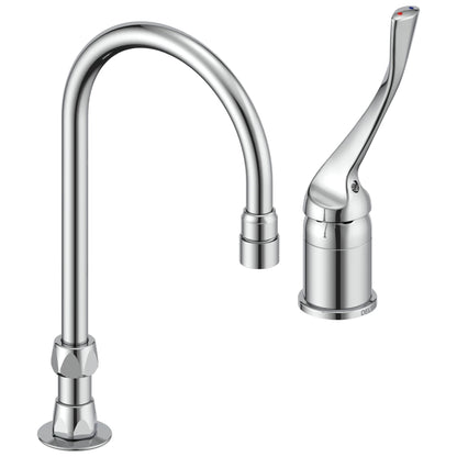 Teck - Single Control Widespread Bathroom Faucet - Brass