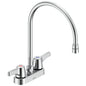 TECK Heavy Duty Lavatory Sink Faucet, 2-Handle, NPSM, 6.7 in