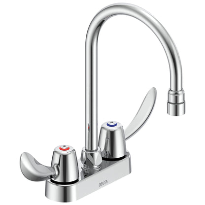 Teck - Heavy Duty Bathroom Sink Faucet - 0.5 GPM - Deck