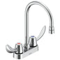 Teck - Heavy Duty Bathroom Sink Faucet - 0.5 GPM - Deck