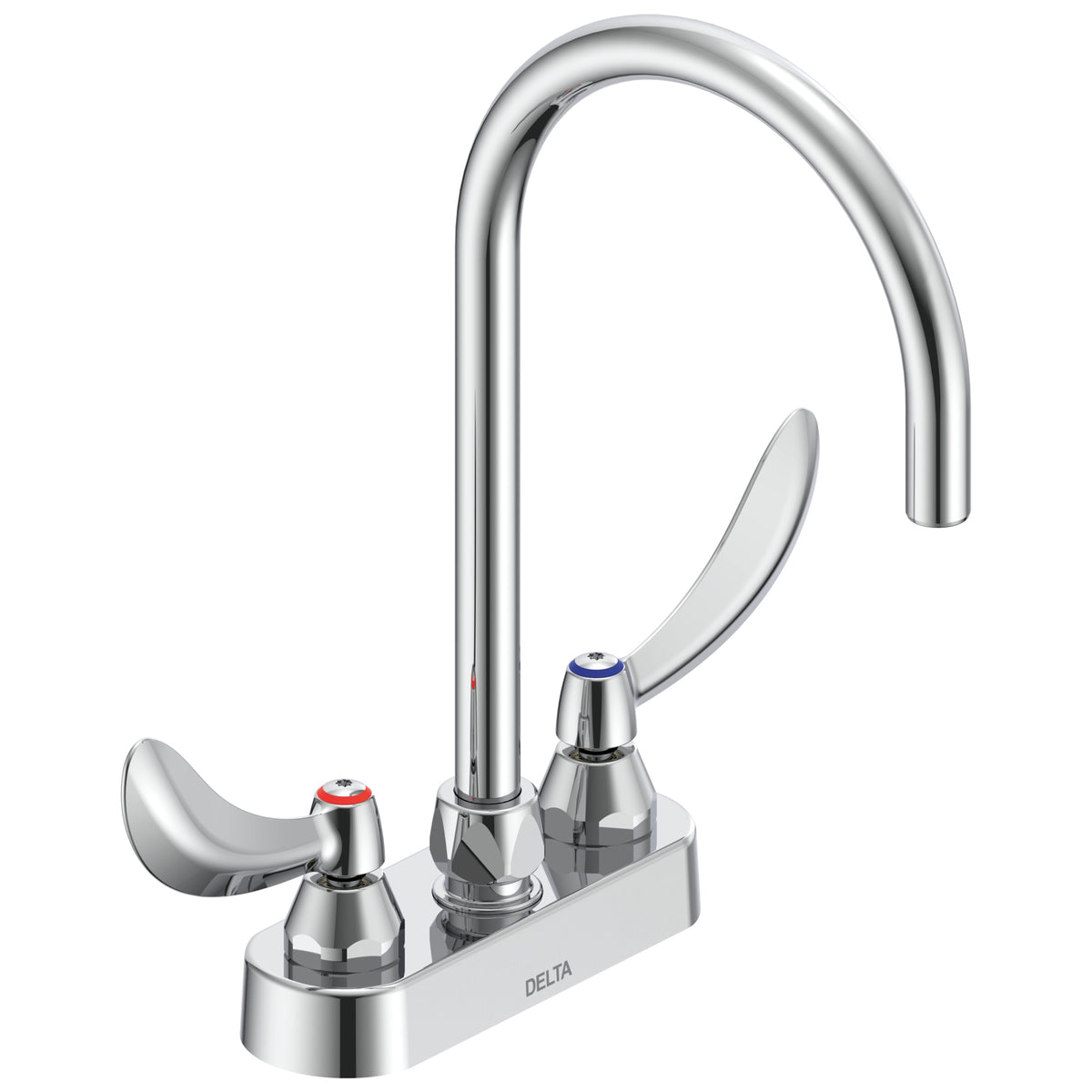 TECK Heavy Duty Lavatory Sink Faucet, 1 gpm, Cast Brass