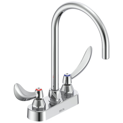 TECK Heavy Duty Lavatory Sink Faucet, 1 gpm, Cast Brass
