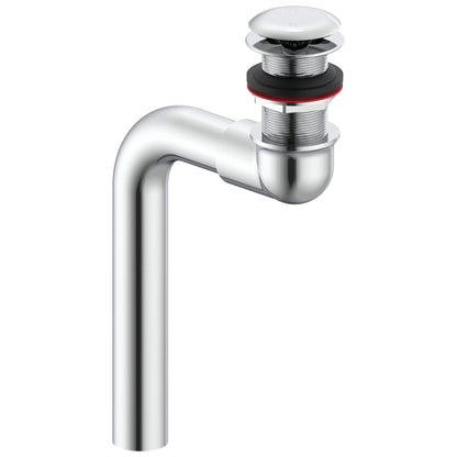 2.2" Offset Hooded Open Grid Strainer - Cast Brass