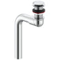 2.2" Offset Hooded Open Grid Strainer - Cast Brass