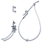 Double Pedal Bedpan Cleanser Mixing Valve - Wall Mount