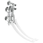 Double-Pedal Surgeon Scrub-Up Valve - Wall Mount - Brass