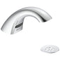 Commercial 590-TFHGMHDF HDF® Battery Lavatory Faucet, 0.5 gpm Flow Rate, 2.375 in H Spout, 1 or 3 Faucet Holes, Chrome