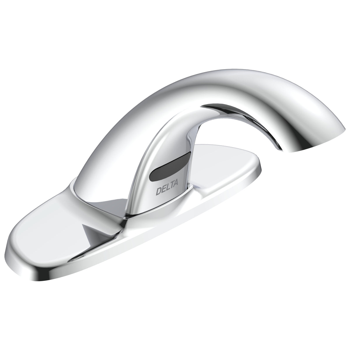 Commercial 591-TFLGHGMHDF HDF® Battery Lavatory Faucet, 0.5 gpm Flow Rate, 2.375 in H Spout, 1 or 3 Faucet Holes, Chrome