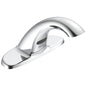 Commercial 591-TFLGHGMHDF HDF® Battery Lavatory Faucet, 0.5 gpm Flow Rate, 2.375 in H Spout, 1 or 3 Faucet Holes, Chrome