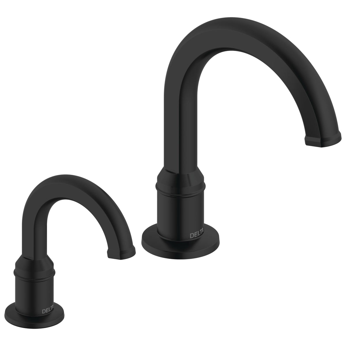 Commercial 831DPA50-BLSD 800DPA Rustica™ Adjustable Bathroom Faucet, Commercial, 0.5 gpm Flow Rate, 5-1/2 in H Spout, 1 Faucet Holes, Matte Black, Function: Lavatory