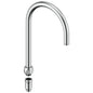 Commercial W6890-2 Rigid/Swivel Gooseneck Spout, For Use With Model W6760, W6760-9, W6760-10 Laboratory Mixing Faucet, Polished Chrome, Import