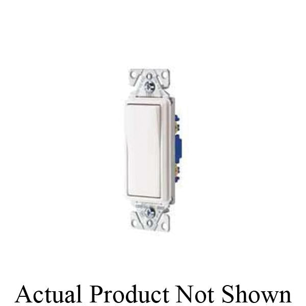 Eaton Wiring Devices 7501V Decorative Switch, 120/277 VAC, 15 A