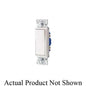 Eaton Wiring Devices 7501V Decorative Switch, 120/277 VAC, 15 A