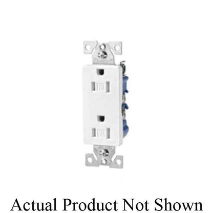 Blade Tamper Resistant Grounding Receptacle - Thermoplastic