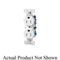 Straight Blade Duplex Grounding Receptacle - Thermoplastic