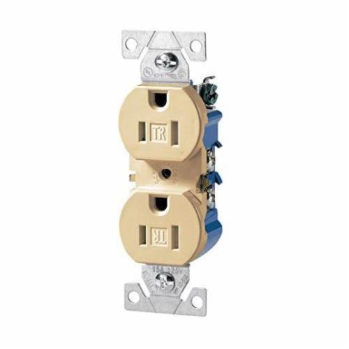 Straight Blade Grounding Receptacle - Thermoplastic