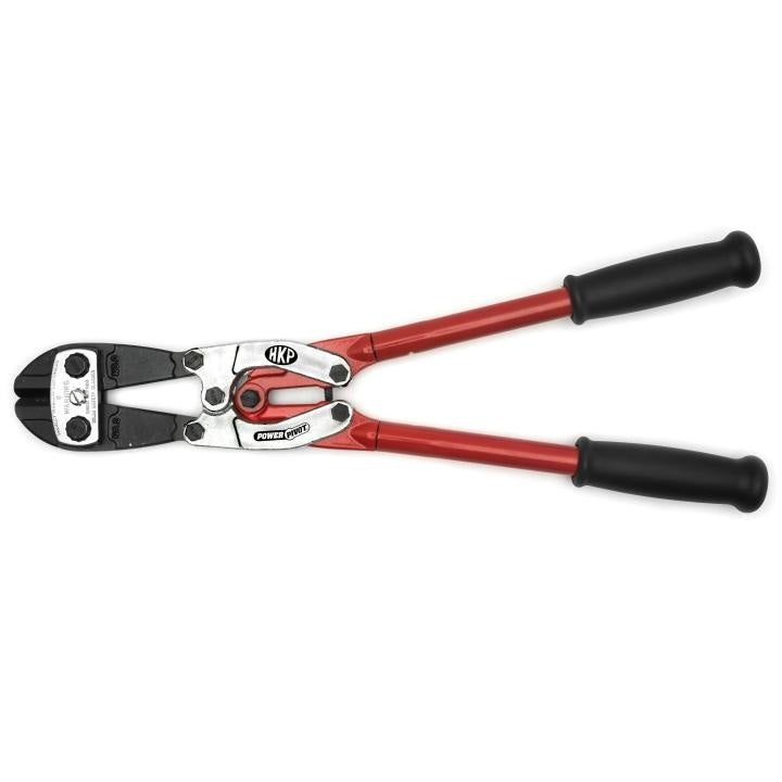 Crescent® 0090MCP Bolt Cutter, 3/8 in Soft, 5/16 in Medium, 9/32 in Hard Materials Cutting, 18.55 in OAL, Center Cut, Steel Jaw