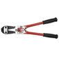 Crescent® 0090MCP Bolt Cutter, 3/8 in Soft, 5/16 in Medium, 9/32 in Hard Materials Cutting, 18.55 in OAL, Center Cut, Steel Jaw