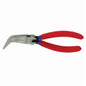 Crescent® 8886CVN Solid Joint Needle Nose Plier, 1 in L x 11/16 in W, Bent/Curved/Serrated Forged Alloy Steel Jaw, 6 in OAL