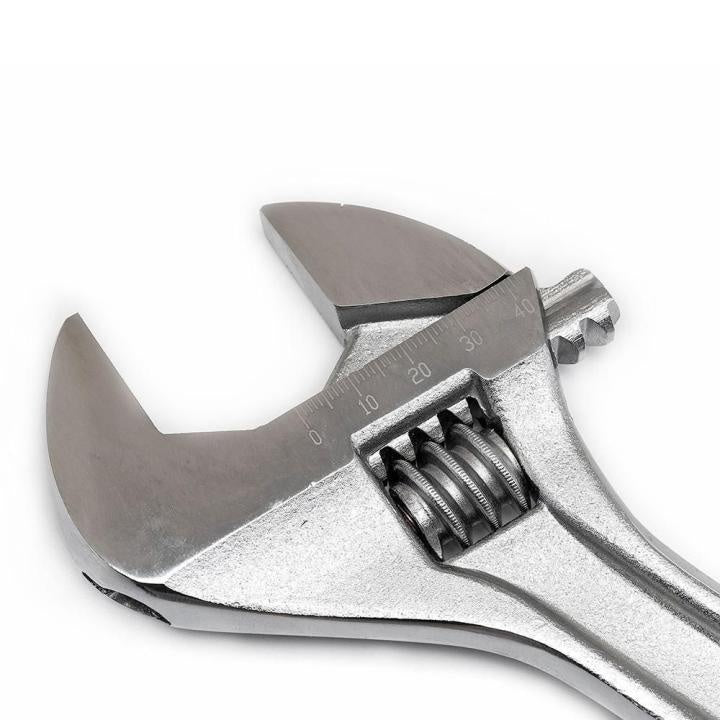 Regular Length Handle Adjustable Wrench Set - 2 Pieces