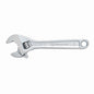 Crescent® AC26VS Adjustable Wrench, 15/16 in, Polished Chrome, 6 in OAL, Heat Treated Alloy Steel Body, Heat Treated Alloy Steel