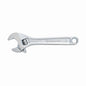 Crescent® AC28VS Adjustable Wrench, 1-1/8 in, Polished Chrome, 8 in OAL, Heat Treated Alloy Steel Body, Heat Treated Alloy Steel