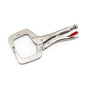 Compound Action Locking C-Clamp with Regular Tips - 6" L