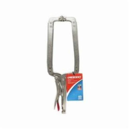 Compound Action Locking C-Clamp with Swivel Pads - 18" L