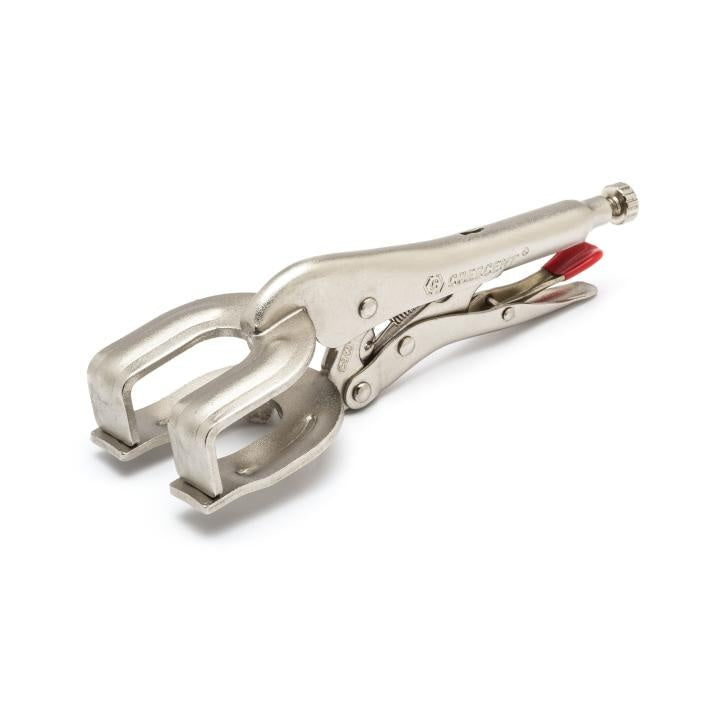 Locking Sheet Metal and Welder's Clamp - Nickel Plated