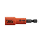 Crescent® CAUGN2DHX28 Magnetic Nutsetter, 7/16 in Point, 2.56 in OAL, Chrome Molybdenum Alloy (Cr-Mo), Black Oxide