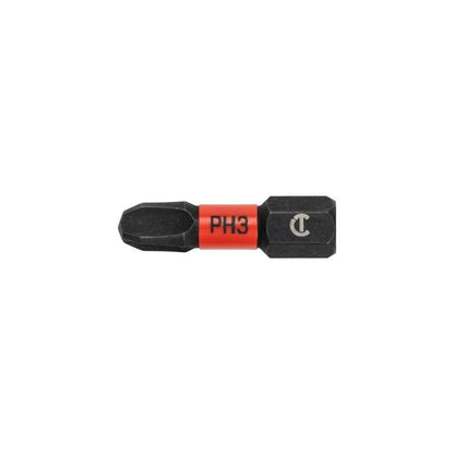Impact Power Bit - S2 Steel - 3 Point