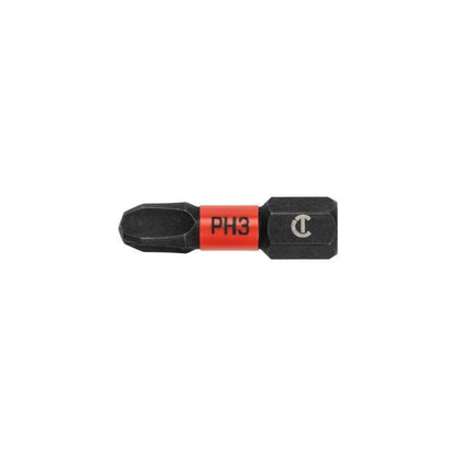 Impact Power Bit - S2 Steel - 3 Point