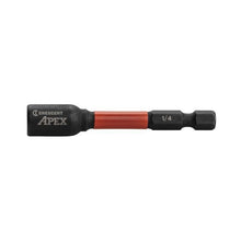 Crescent® CAVN2DHX16-25 Magnetic Nutsetter, 1/4 in Point, 2.65 in OAL, Chrome Molybdenum Alloy (Cr-Mo), Black Oxide