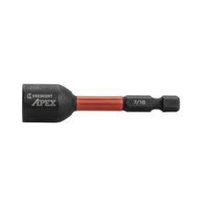 Crescent® CAVN2DHX28 Magnetic Nutsetter, 7/16 in Point, 2.56 in OAL, Chrome Molybdenum Alloy (Cr-Mo), Black Oxide