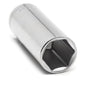 Socket - 1/4" Hex Drive - 8 mm Deep Socket