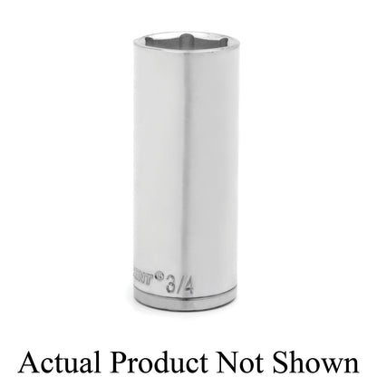 Socket - 3/8" Hex Drive - 1/4" Deep Socket